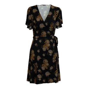 Ophelia Dress in Snakes & Chrysanthemums